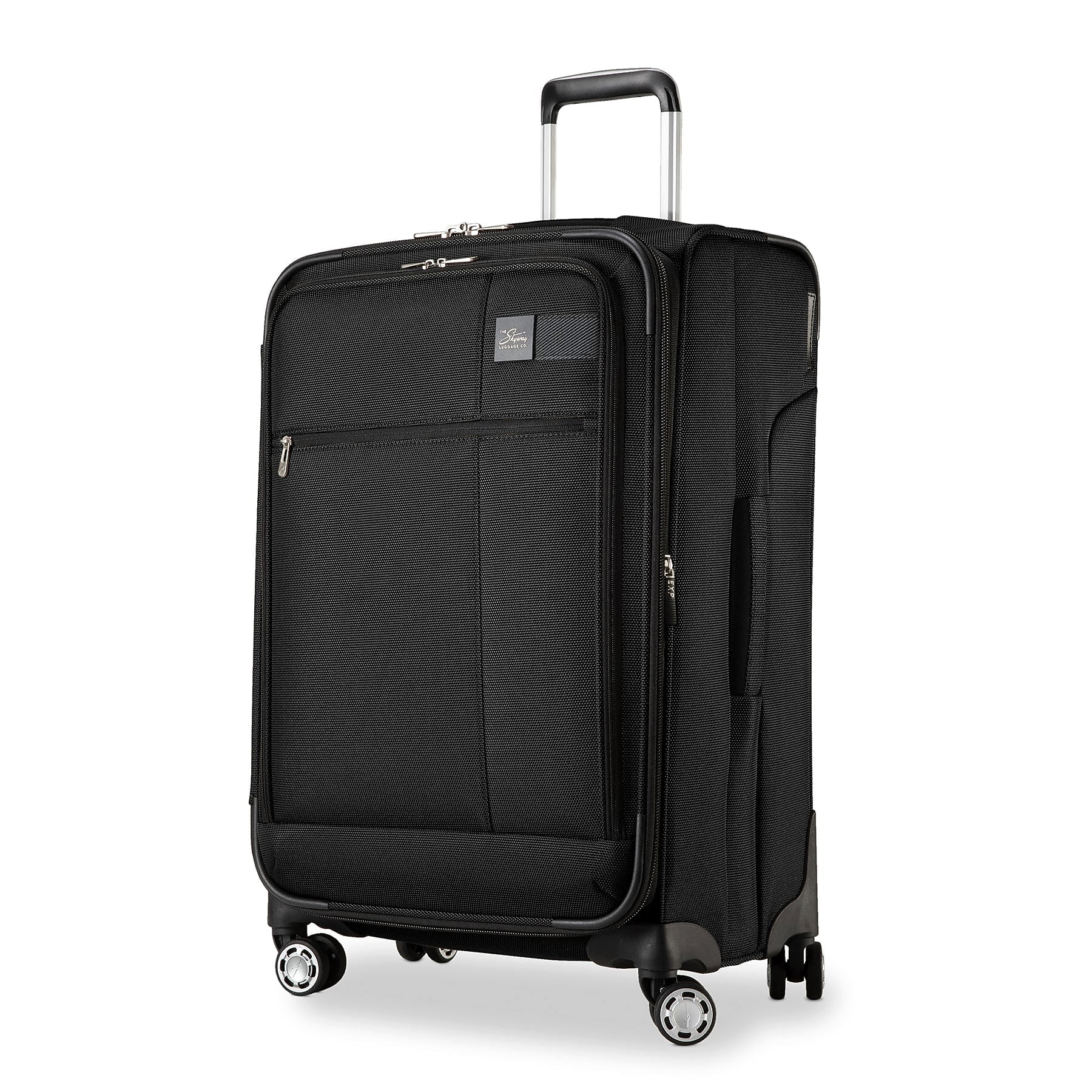 Skyway Luggage Sigma 7.0 24" Suitcase, 8-Wheeled Spinner, Black (177-24"001-4VP)