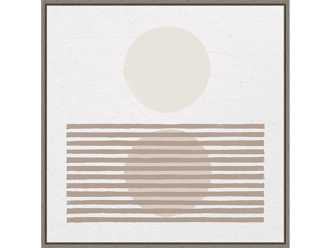 Amanti Art Reflection I Neutral, Canvas, 22" x 22" (A42675515249)