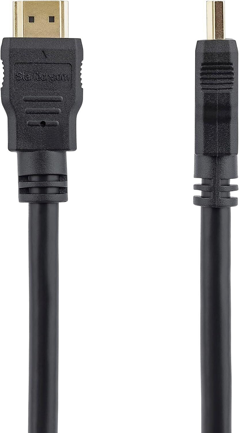 StarTech 6' HDMI to HDMI Video Cable, Male to Male, Black (HDMM610PK)