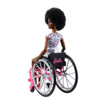 Mattel Barbie Fashionistas Doll With Wheelchair, Brown Hair, 2/Pack (HJT14)