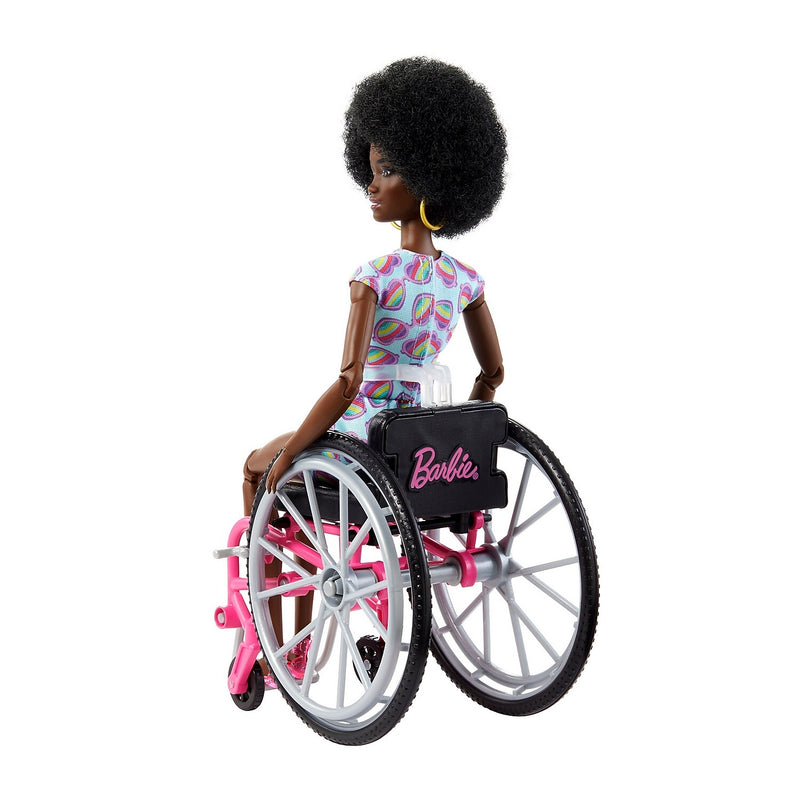 Mattel Barbie Fashionistas Doll With Wheelchair, Brown Hair, 2/Pack (HJT14)