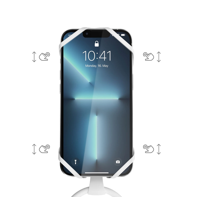 Vonmahlen Infinity Universal Phone Strap, White (INF00002)