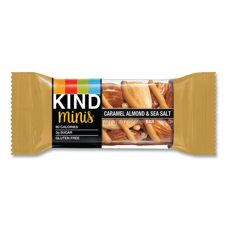 Minis, Caramel Almond Nuts/sea Salt, 0.7 Oz, 10/pack