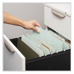 Eight-Section Pressboard Classification Folders, 3" Expansion, 3 Dividers, 8 Fasteners, Letter Size, Gray Exterior, 10/Box
