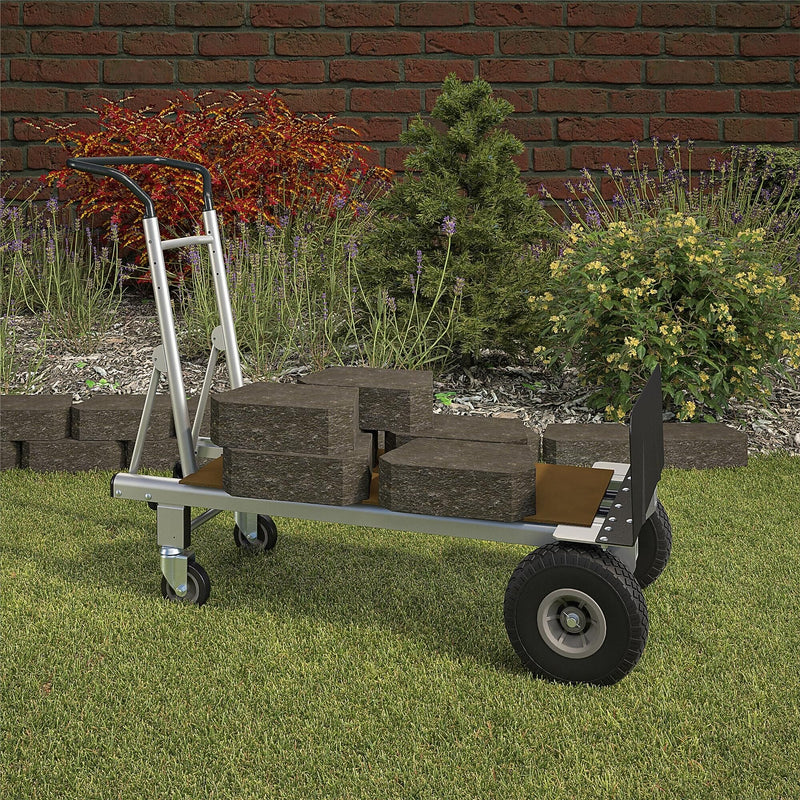Cosco Convertible Hand Truck, 1000/800 lb. Capacity, Aluminum (12204ASB1E)