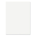 SunWorks Construction Paper, 50 lb Text Weight, 9 x 12, White, 50/Pack