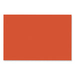 SunWorks Construction Paper, 50 lb Text Weight, 12 x 18, Orange, 50/Pack