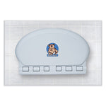 KB208 Oval Wall Mounted, 34 x 21, Gray