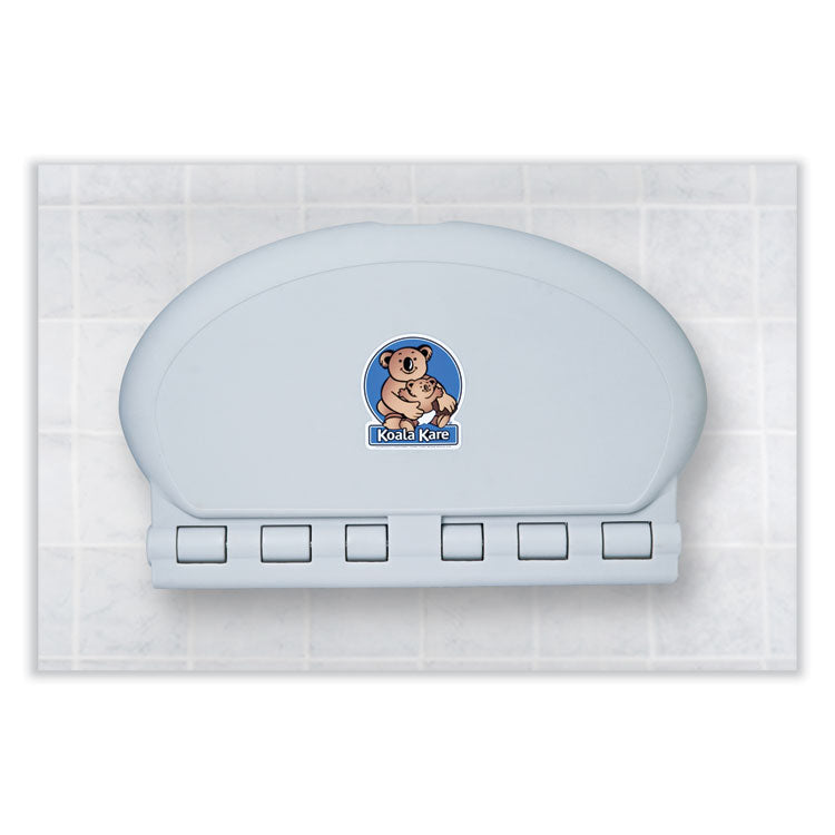 KB208 Oval Wall Mounted, 34 x 21, Gray