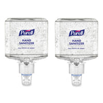 Advanced Hand Sanitizer Gel Refill, 1,200 mL, Clean Scent, For ES6 Dispensers, 2/Carton