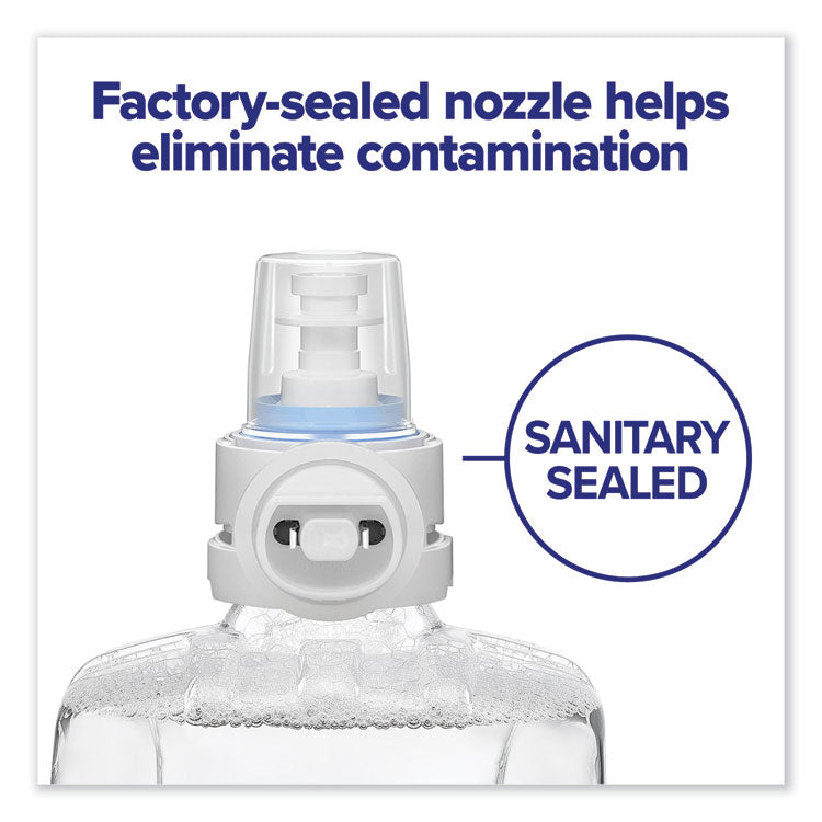 HEALTHY SOAP 0.5% PCMX E2 Antimicrobial Foam Refill, For CS6 Dispensers, Fragrance-Free, 1,200 mL, 2/Carton