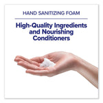 Advanced Hand Sanitizer Foam, For ES8 Dispensers, 1,200 mL, Clean Scent, 2/Carton