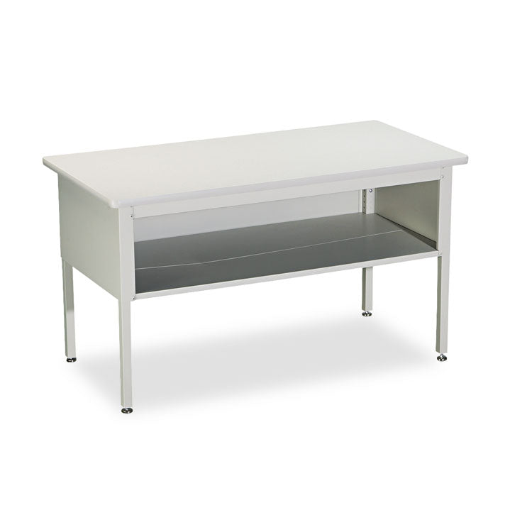 E-Z Sort Sorting Table Base, 60w x 30d x 28 to 36h, Gray