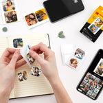 Kodak Zink Premium Pre-Cut Sticker Photo Paper, 2" x 3", 30 Sheets/Pack (RODZ2X330C)