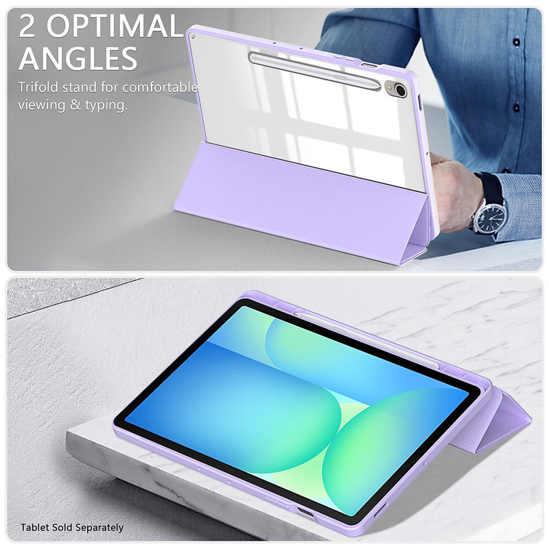 SaharaCase Venture Series Folio Case for Galaxy Tab S10 FE, Purple Orchid (TB00463)
