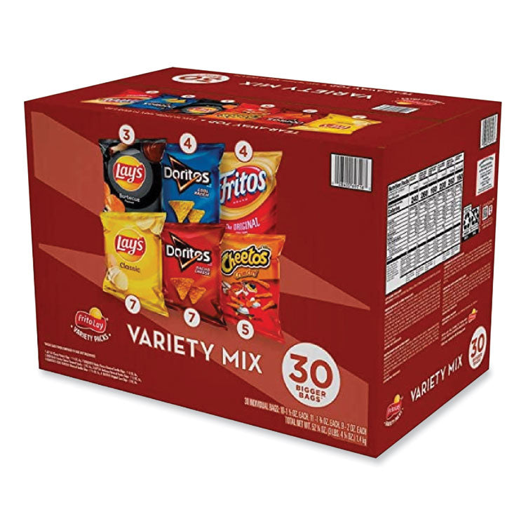 Classic Variety Mix, Assorted, 30 Bags/Box