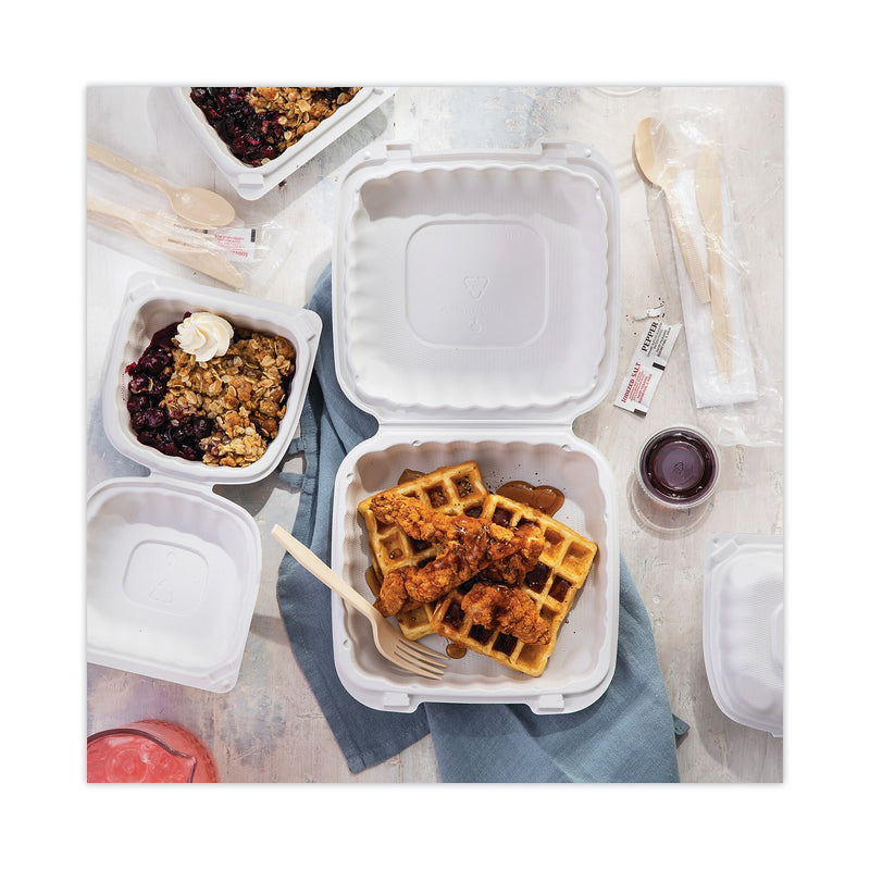 CONTAINER,MFPP,HINGED,WH