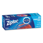 Zipper Freezer Bags, 16 oz, 7" x 5", Clear, 240/Carton