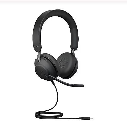 Jabra Evolve2 40 SE Headset Stereo USB Type C  Wired Binaural (24189-989-889)