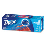 Zipper Freezer Bags, 16 oz, 7" x 5", Clear, 240/Carton