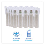 Deerfield Printed Paper Cold Cups, 12 oz, 50/Sleeve, 20 Sleeves/Carton