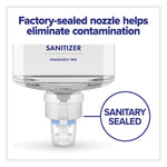Push-Style Hand Sanitizer Dispenser, 1,200 Ml, 5.25 X 8.56 X 12.13, White
