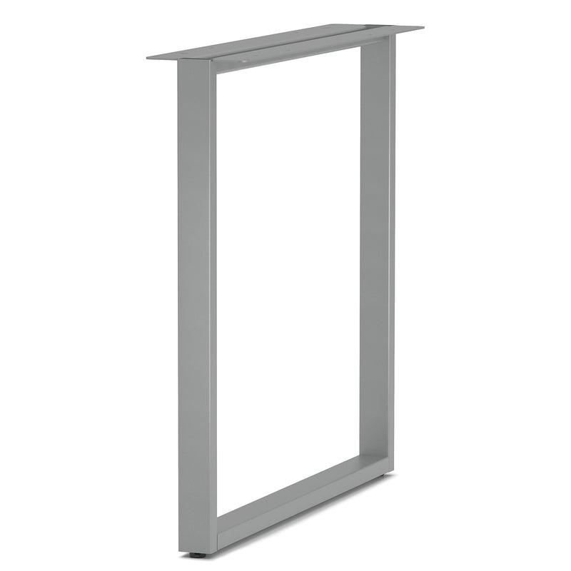 HON Voi 28"H x 30"D Steel O-Leg Support for Worksurface, Silver (HLSL3028O.PR6)