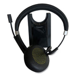 IVR70002 Monaural Over The Head Bluetooth Headset, Black/Silver