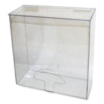 AmerCareRoyal Dispenser, Hairnets/Bouffant Caps/BeardCovers, 5 x 12 x 12, Clear