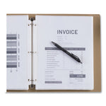 Deluxe Heavyweight Sheet Protector, Side: 3-Hole Punched, Top Load 8.5 x 11 Insert, Clear Front, 100/Pack