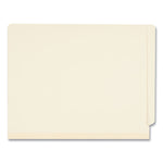 Six-Section Manila End Tab Classification Folders, 2" Expansion, 2 Dividers, 6 Fasteners, Letter Size, Manila, 10/Box