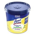 Professional Disinfecting Wipe Bucket, 1-Ply, 6 X 8, Lemon And Lime Blossom, White, 800 Wipes