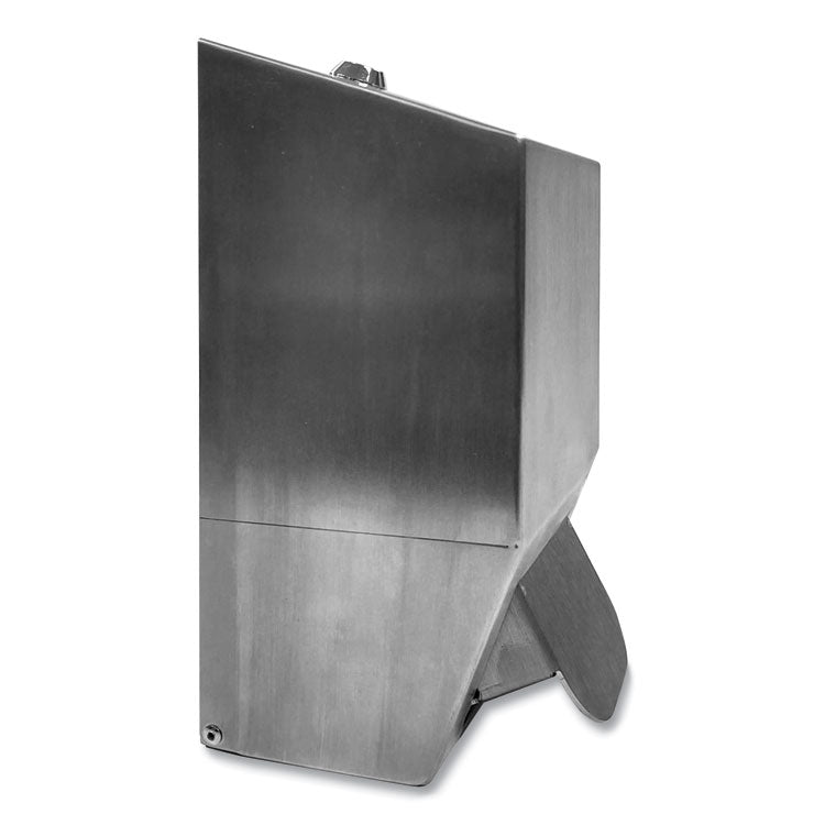 Manual Skincare Dispenser, 1 L, 5.1 x 4.6 x 9.3, Silver