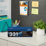 Brother TN-331 Black Standard Yield Toner Cartridge   (TN331BK)