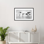 Amanti Art Waving Trees by Steven Fudge Wood Framed Wall Art Print, 41" x 27" (A42675533675)