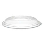 PresentaBowls Lids, Clear, Fits 24 oz to 64 oz Bowls, 7.3" Diameter x 1.1" h, Plastic, 252/Carton