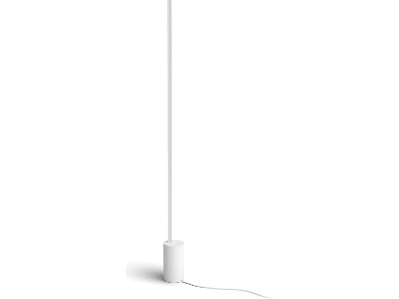 Philips Gradient Signe 57.4" LED White Floor Lamp with Stick Shade (573709)