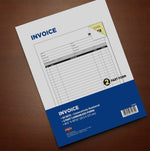 Cosco 2-Part Carbonless Invoices, 8.38" x 10.69", 50 Sets/Book, 5/Pack (074034PK5)