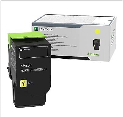 Lexmark 75 Yellow High Yield, Return Program 11.7K Toner Cartridge