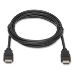 High Speed HDMI Cable, Ultra HD 4K x 2K, Digital Video with Audio (M/M), 10 ft, Black