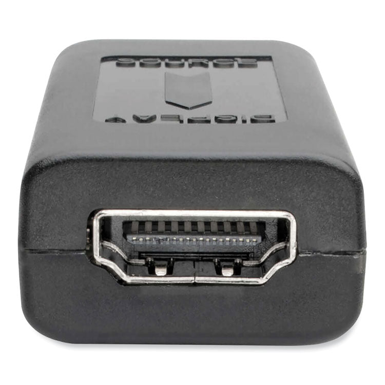 HDMI In-Line Signal Booster/Extender, Black, TAA Compliant