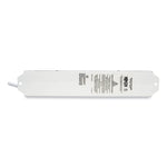 Medical-Grade Power Strip for Patient-Care Vicinity, 6 Outlets, 15 ft Cord, White