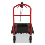 Motorized Kit For 24" X 48" Platform Trucks, Medium, Dc Motor, 60 V Lithium-Ion Battery, 0.5 Mph To 3 Mph, Black/red