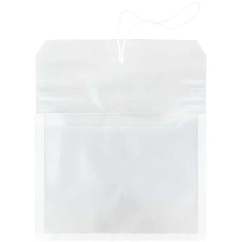 JAM Paper Premium Plastic Document File, Letter, Clear, 3/Pack (218E25CLBX3)