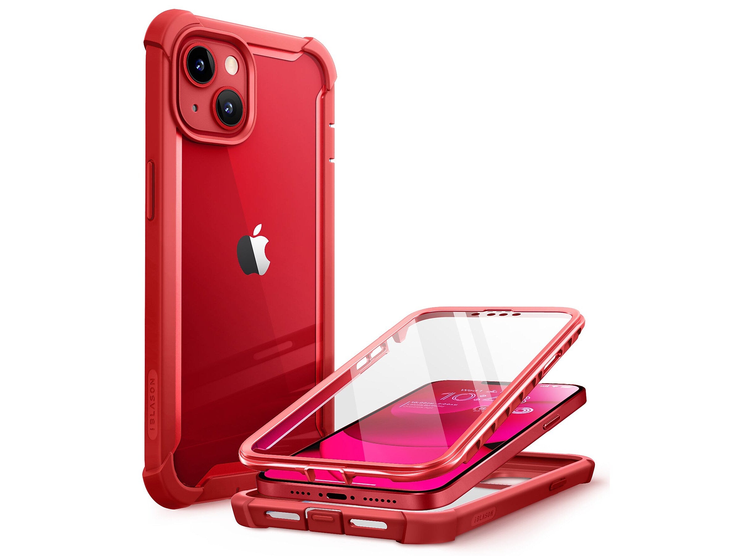 i-Blason Ares Red Case for iPhone 14 Plus (iPhone2022-6.7-Ares-SP-Ruddy)