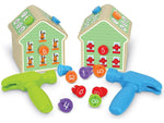Learning Resources Number Nails Fine Motor Activity Set (LER3063)