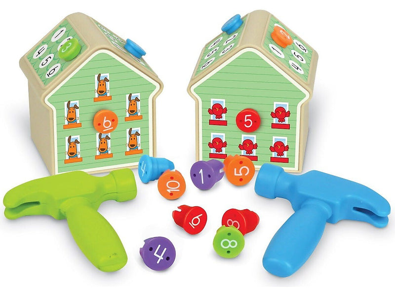Learning Resources Number Nails Fine Motor Activity Set (LER3063)