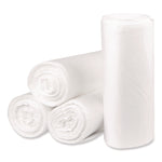 Eco Strong Plus Can Liners, 33 gal, 13 mic, 33" x 39", Natural, Perforated Roll, 250/Carton