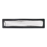 Register Nets, 4 x 12 x 0.1, Black