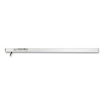 Vertical Power Strip, 12 Outlets, 15 ft Cord, Silver
